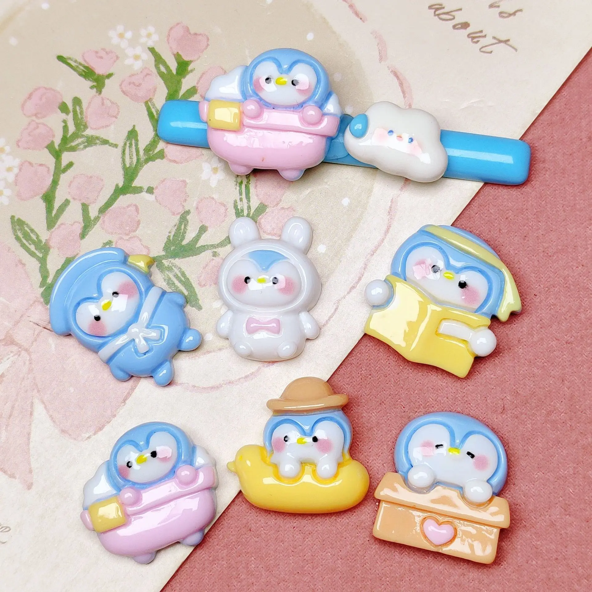 5 шт. милый пингвин из мультфильма, полимерные принадлежности с плоским основанием, аксессуары из полимера для творчества, материалы для рукоделия, украшение для скрапбукинга
5 шт. милый пингвин из мультфильма, полимерные принадлежности с плоским основанием, аксессуары из полимера для творчества, материалы для рукоделия, украшение для скрапбукинга