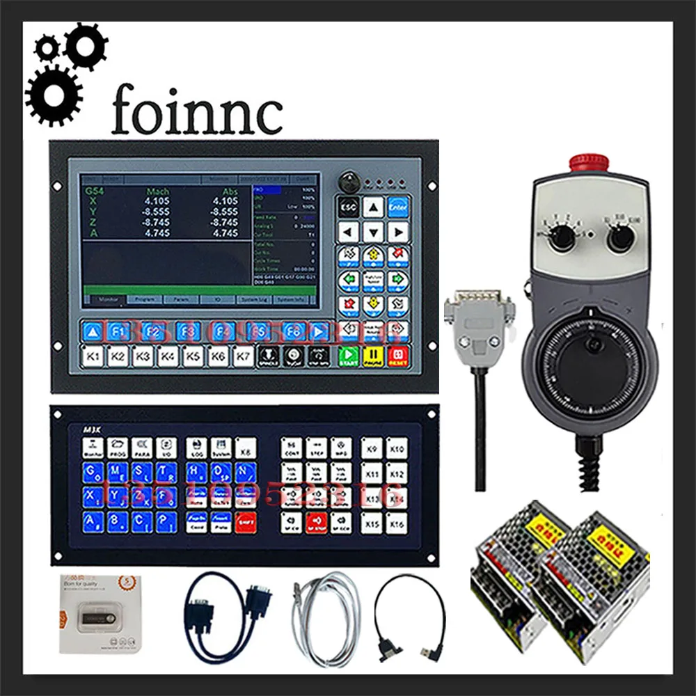 

Upgrade The New Cnc Offline Controller Kit Ddcs-expert3/4/5 Axis+the Latest Extended Keyboard For Cnc Machining And Engraving
