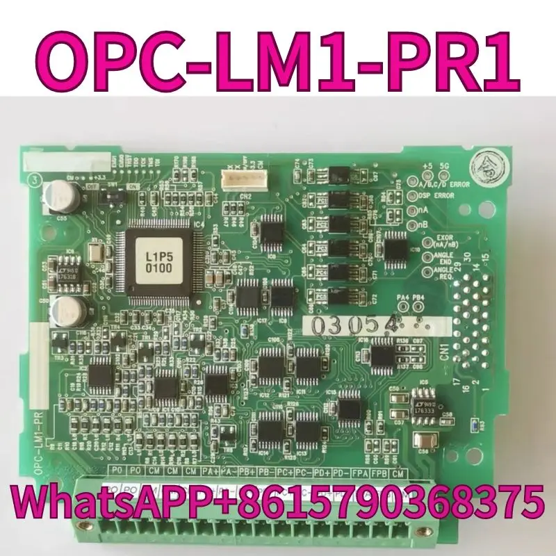 

New OPC-LM1-PR1 synchronous PG card with a one-year warranty for fast shipping