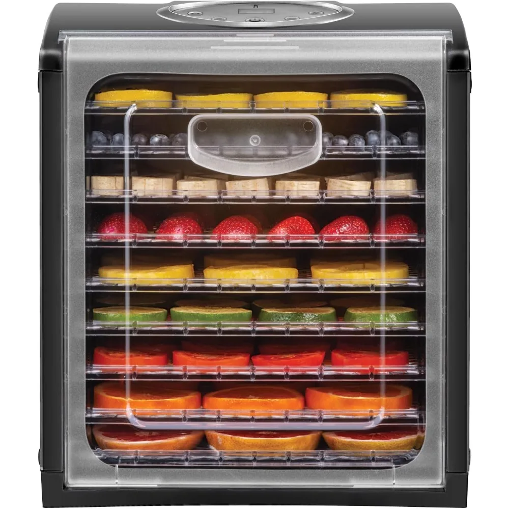 9-Tray Food Dehydrator Machine Professional Electric Multi-Tier Food Preserver, Dried Meat or Beef Jerky Maker, Fruit
9-Tray Food Dehydrator Machine Professional Electric Multi-Tier Food Preserver, Dried Meat or Beef Jerky Maker, Fruit