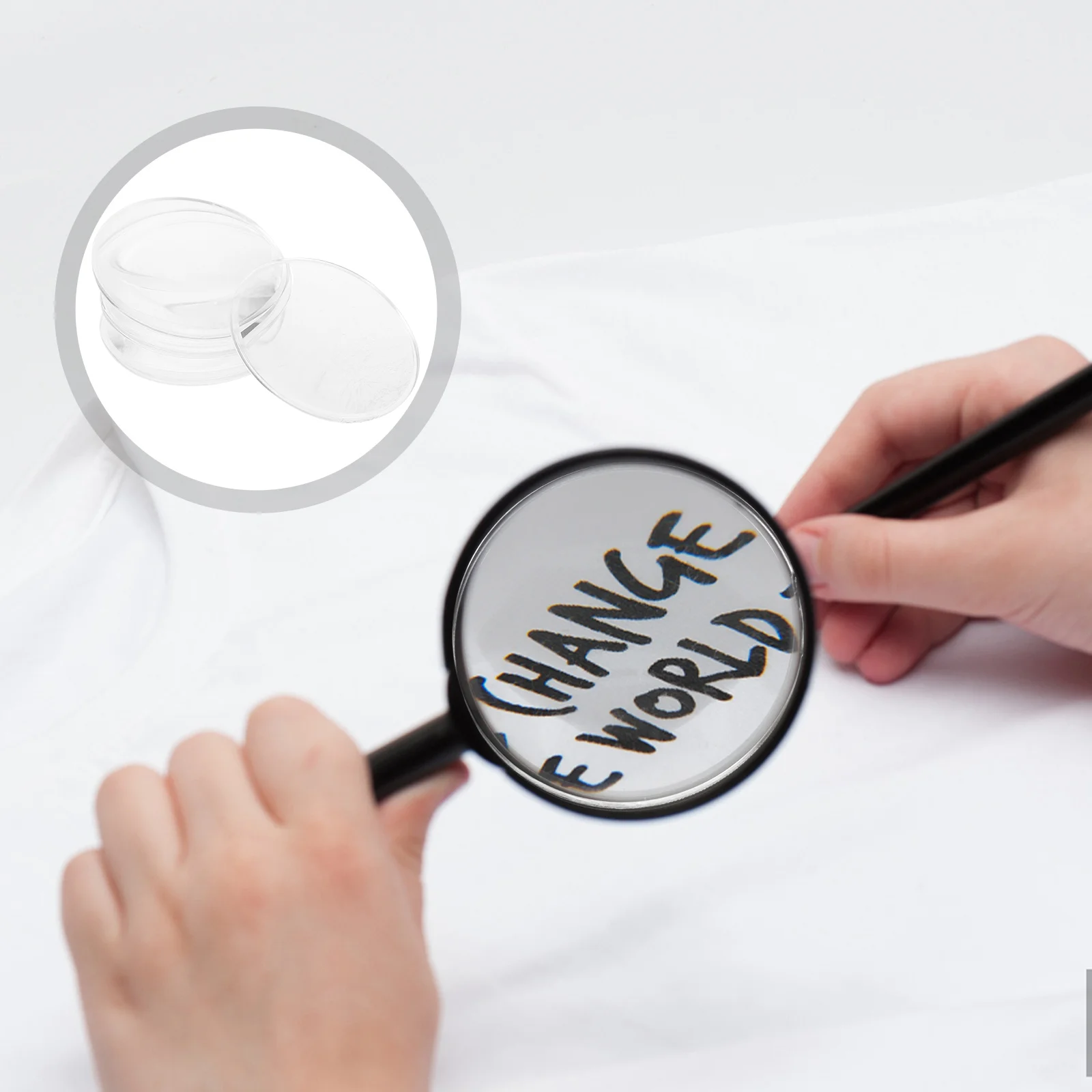 6Pcs Double Convex Lens 42Mm Focal Lengths Optically Worked Glass Lens 3D Lens Magnifier Biconvex Lens Magnifying Glass Lens
6Pcs Double Convex Lens 42Mm Focal Lengths Optically Worked Glass Lens 3D Lens Magnifier Biconvex Lens Magnifying Glass Lens