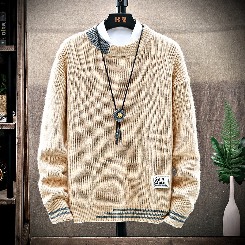 Autumn Winter New Brand Thick Sweater Men High Quality Classic Pullover Clothes Soft Warm Pull Homme 2024 Knitted Jumpers
Autumn Winter New Brand Thick Sweater Men High Quality Classic Pullover Clothes Soft Warm Pull Homme 2024 Knitted Jumpers