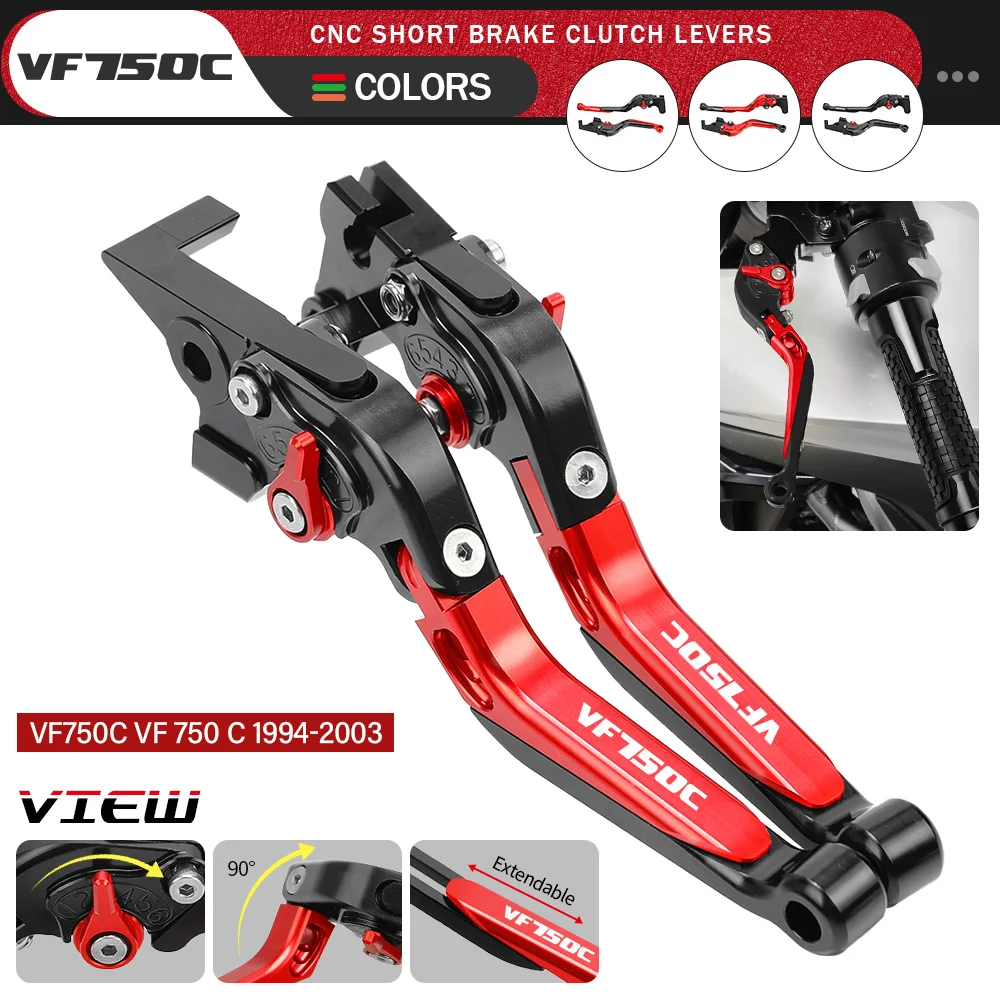 Motorcycle CNC Aluminum Extendable Folding Adjustable Brake Clutch Levers For HONDA VF750C VF 750 C 1994 1995 1996 -2003
Motorcycle CNC Aluminum Extendable Folding Adjustable Brake Clutch Levers For HONDA VF750C VF 750 C 1994 1995 1996 -2003