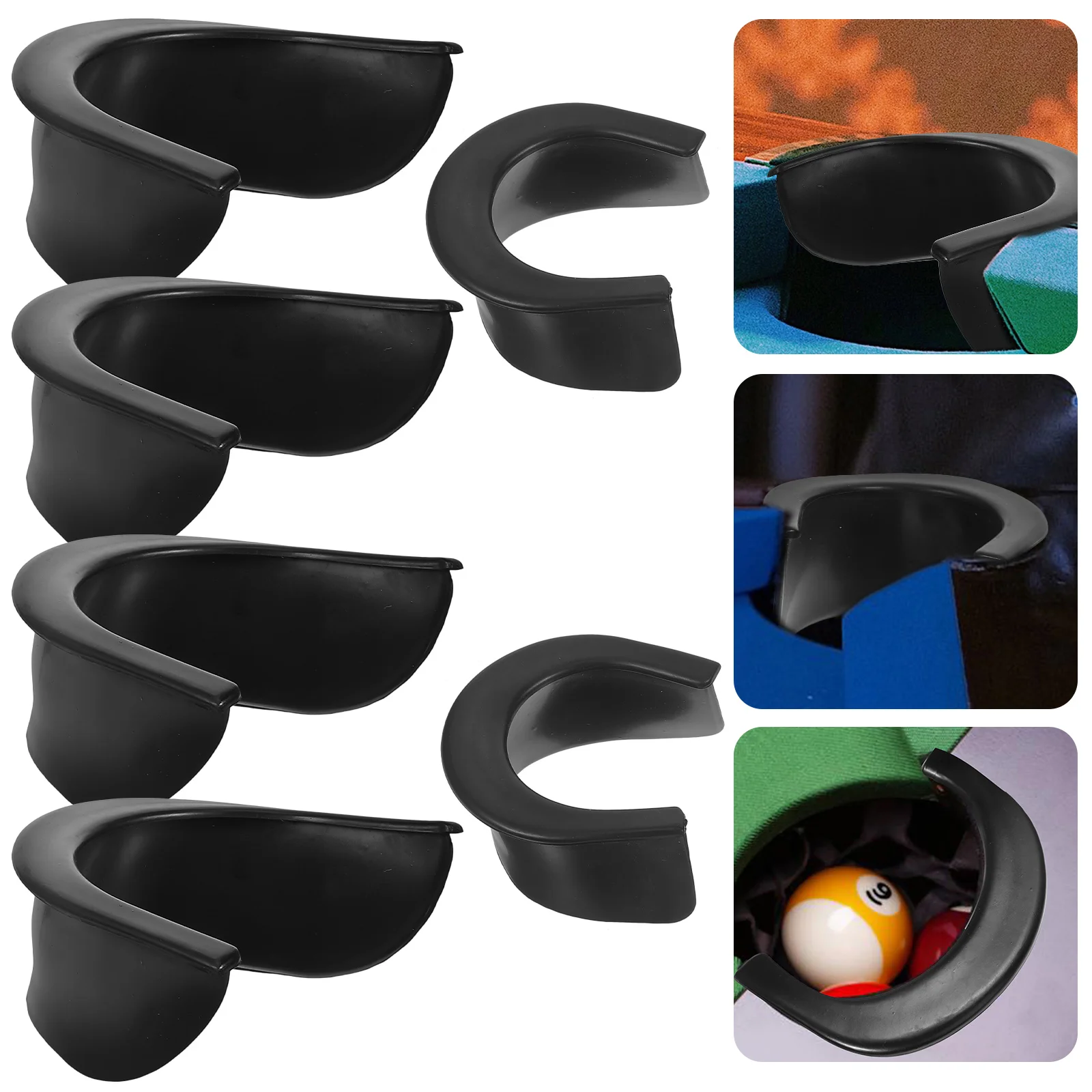 6 Pcs Billiard Bag Ball Blocking Glue Hole Protective Rod Rack Professional Pocket Liner Sturdy Pool Table Accessory Colloid
6 Pcs Billiard Bag Ball Blocking Glue Hole Protective Rod Rack Professional Pocket Liner Sturdy Pool Table Accessory Colloid