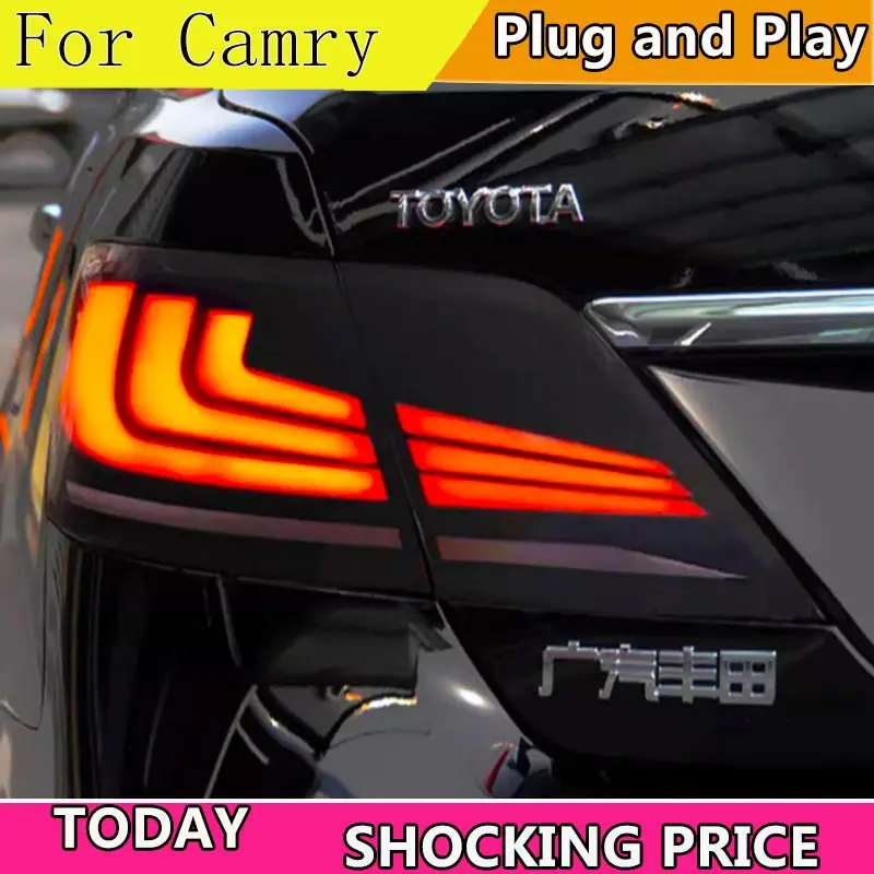 Автомобильный Стайлинг для Toyota Camry, задние фонари 2006-2014, новая задняя лампа Camry V55, задняя лампа
Автомобильный Стайлинг для Toyota Camry, задние фонари 2006-2014, новая задняя лампа Camry V55, задняя лампа