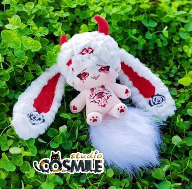 No attributes Yandere White Oni Akuma Devil Demon Wushi Monster Cute Gift Stuffed Plushie 20cm Plush Doll Body Toy Halloween Sa
No attributes Yandere White Oni Akuma Devil Demon Wushi Monster Cute Gift Stuffed Plushie 20cm Plush Doll Body Toy Halloween Sa