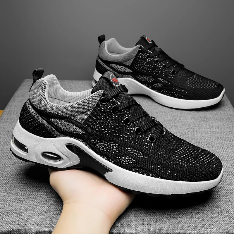 Male Casual Lightweight Knitting Breathable Soft Soles Cushion Shoes 2023 Summer Mens Lace Up Running Shoes Flats Sneakers Shoe
Male Casual Lightweight Knitting Breathable Soft Soles Cushion Shoes 2023 Summer Mens Lace Up Running Shoes Flats Sneakers Shoe