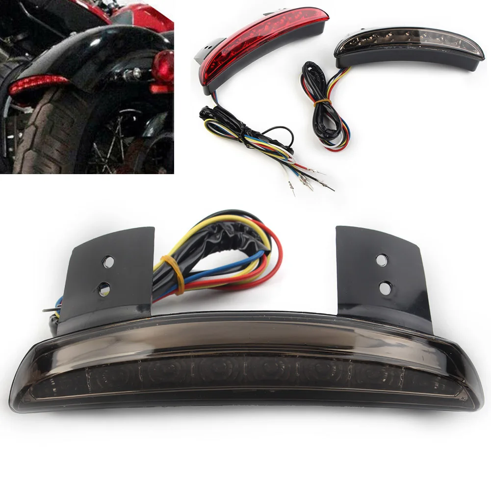 Motorcycle LED Rear Fender Edge Brake Tail Light Red For Harley Breakout Bobber
Motorcycle LED Rear Fender Edge Brake Tail Light Red For Harley Breakout Bobber