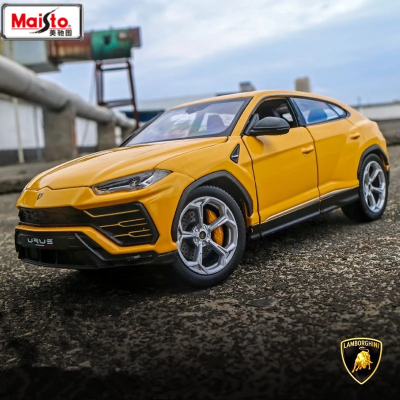 Модель автомобиля Maisto 1:24 Lamborghini URUS SUV из сплава, литой металлический внедорожник, модель автомобиля, имитация коллекции, детские игрушки, подарок
Модель автомобиля Maisto 1:24 Lamborghini URUS SUV из сплава, литой металлический внедорожник, модель автомобиля, имитация коллекции, детские игрушки, подарок