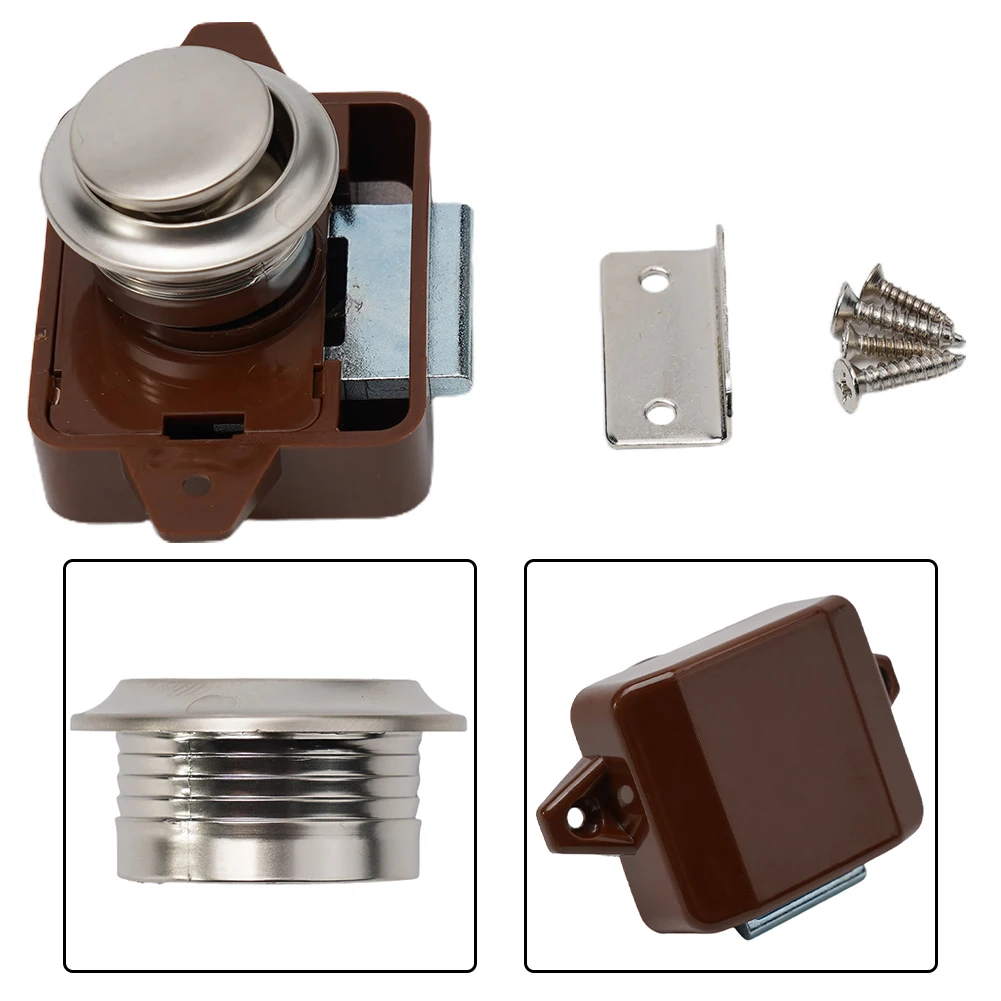 TP005 TP005-BN Lock Push Button Catch L-shaped Plate 26mm Door Hardware Kits Tools Zinc Alloy Camper Furniture
TP005 TP005-BN Lock Push Button Catch L-shaped Plate 26mm Door Hardware Kits Tools Zinc Alloy Camper Furniture