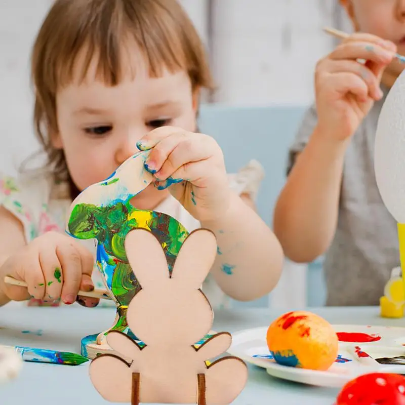 10 PCS Easter Bunny Ornament Cute 3D Rabbit Decor DIY Creative Wooden Easter Home Decoration Papercut Craft Bunny Decoration
10 PCS Easter Bunny Ornament Cute 3D Rabbit Decor DIY Creative Wooden Easter Home Decoration Papercut Craft Bunny Decoration