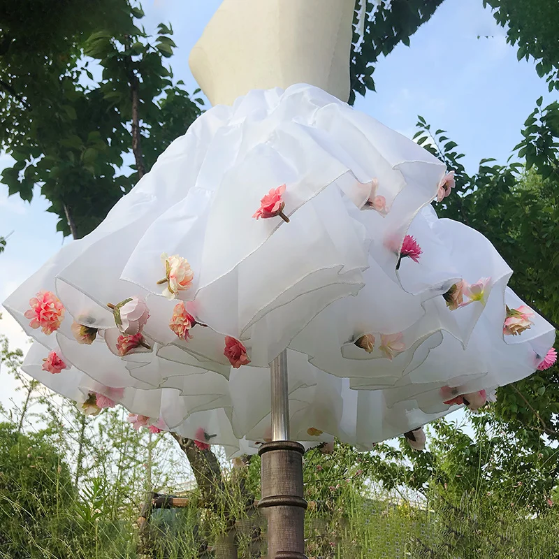 50cm Women's Satin Flower Lolita Ballet Dress Cute Princess Style Skirt Support Wedding Dinner Dance Halloween
50cm Women's Satin Flower Lolita Ballet Dress Cute Princess Style Skirt Support Wedding Dinner Dance Halloween