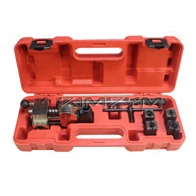 

45 Degree Professional Brake Line Flaring Tool Kit for Single, Bubble, and Double Flares, 3/16", 1/4", 5/16", 3/8" Tubing
