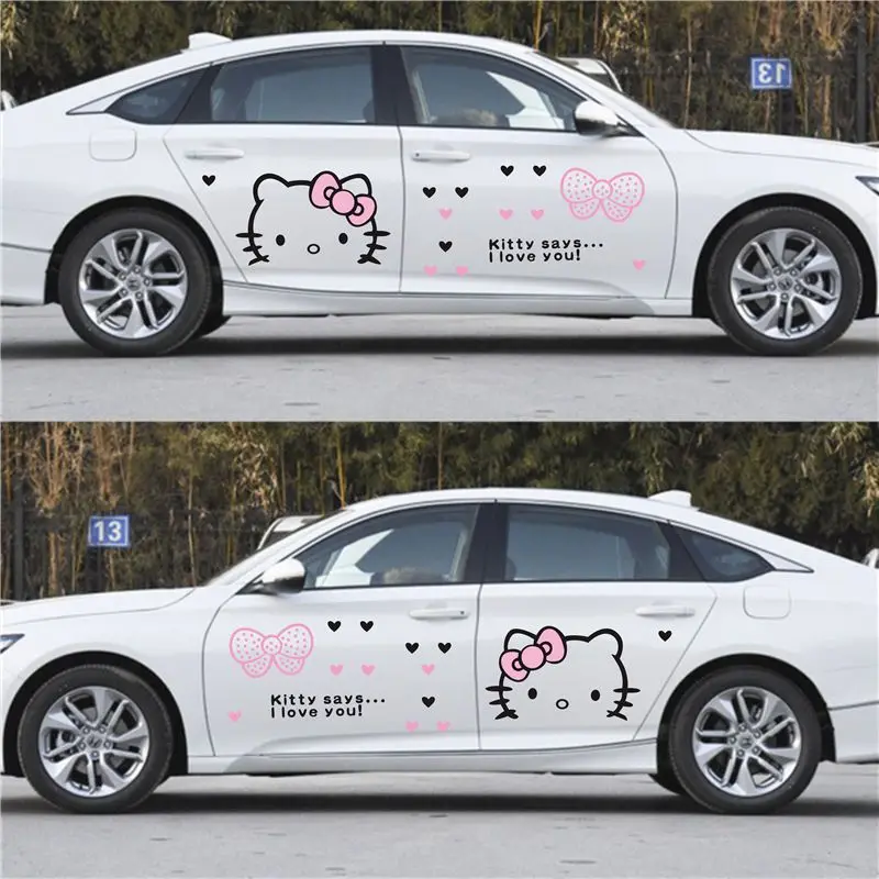 Kawaii Hello Kitty Sanrios Anime Cartoon Cute Car Kt Cat Body Personality Creativity Latte Art Decorate Sticker Girl Gift Hot 23
Kawaii Hello Kitty Sanrios Anime Cartoon Cute Car Kt Cat Body Personality Creativity Latte Art Decorate Sticker Girl Gift Hot 23