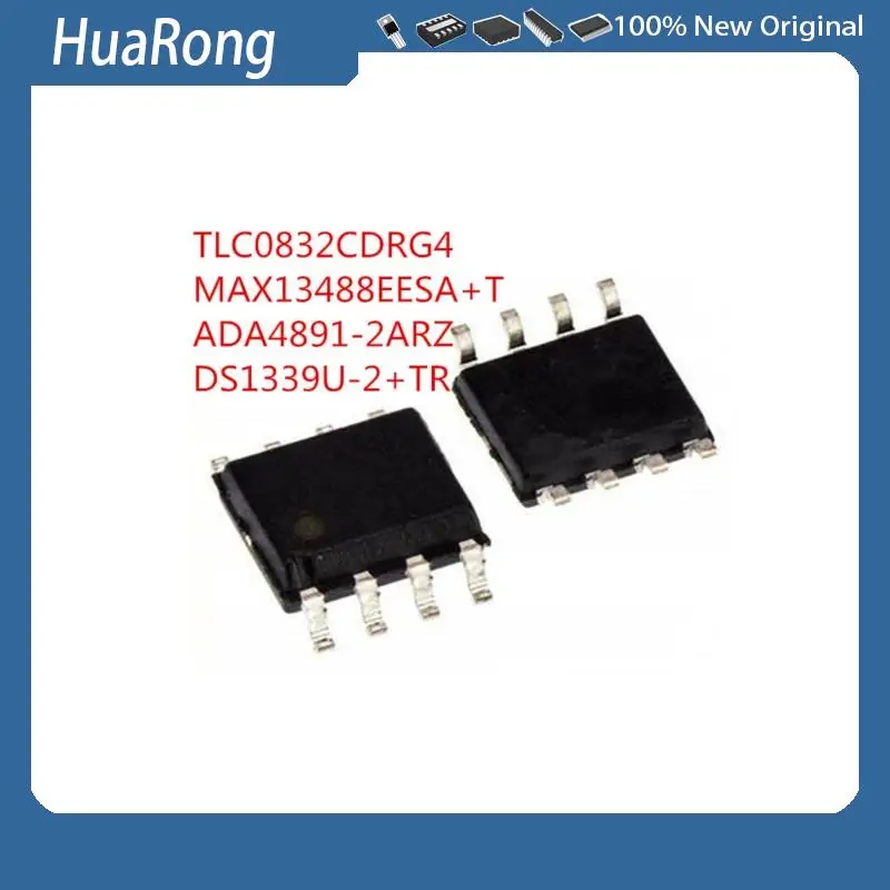 5 шт./партия TLC0832CDRG4 TLC0832CDR C0832C MAX13488EESA + T MAX1348 ADA4891-2ARZ 4891-2ARZ DS1339U-2 + TR DS1339U SOP8
5 шт./партия TLC0832CDRG4 TLC0832CDR C0832C MAX13488EESA + T MAX1348 ADA4891-2ARZ 4891-2ARZ DS1339U-2 + TR DS1339U SOP8