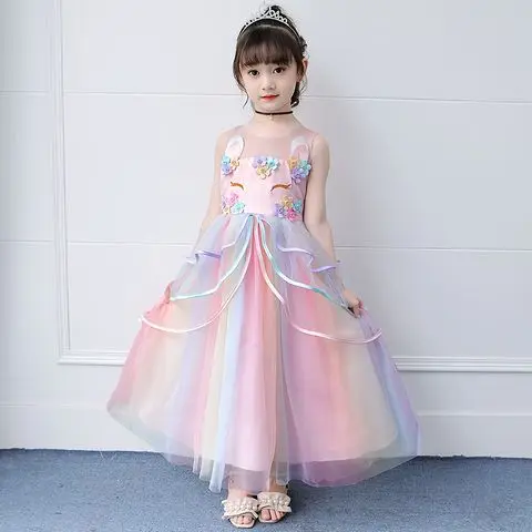 Summer Children's Dress Girls' Summer Dress 2023 New Rainbow Princess Dress Colorful Dress Children's Full Dress
Summer Children's Dress Girls' Summer Dress 2023 New Rainbow Princess Dress Colorful Dress Children's Full Dress