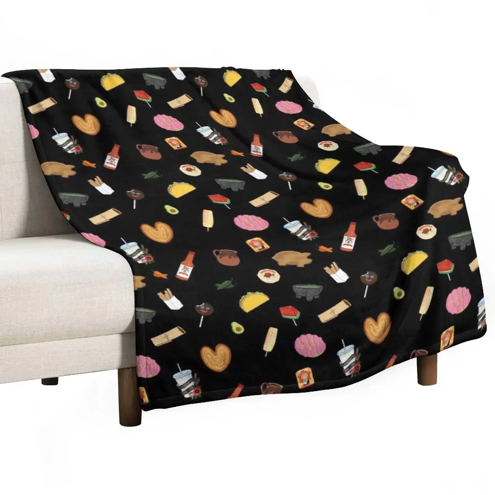 Antojitos - Black Throw Blanket Shaggy Fashion Sofas Blankets For Bed Moving Blankets
Antojitos - Black Throw Blanket Shaggy Fashion Sofas Blankets For Bed Moving Blankets
