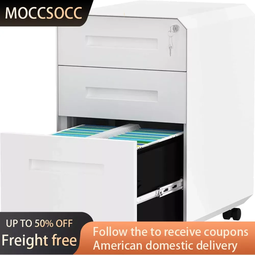 3-Drawer Filing Cabinet Office Drawers With Lock Plaid Divider and Pencil Tray Edround Portable Metal File Cabinet Bed Linen
3-Drawer Filing Cabinet Office Drawers With Lock Plaid Divider and Pencil Tray Edround Portable Metal File Cabinet Bed Linen
