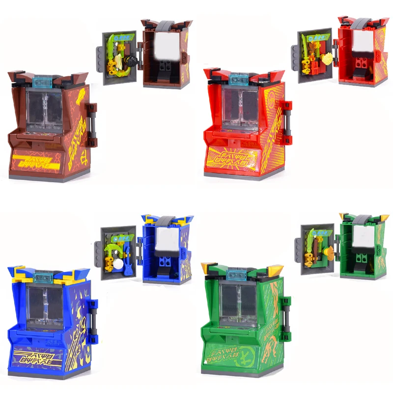 Ninja Retro Mini Arcade Game Console Building Blocks KAI JAY ZANE Model Bricks Kids Kits Gift for Children
Ninja Retro Mini Arcade Game Console Building Blocks KAI JAY ZANE Model Bricks Kids Kits Gift for Children