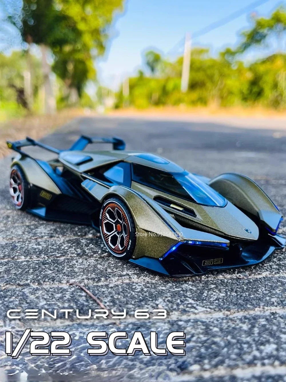 Игрушечный автомобиль Lambor Vision Gran Touring V12 GT, коллекционная игрушка из сплава под давлением со звуком, коллекционная игрушка в подарок для мальчиков, масштаб 1/22
Игрушечный автомобиль Lambor Vision Gran Touring V12 GT, коллекционная игрушка из сплава под давлением со звуком, коллекционная игрушка в подарок для мальчиков, масштаб 1/22