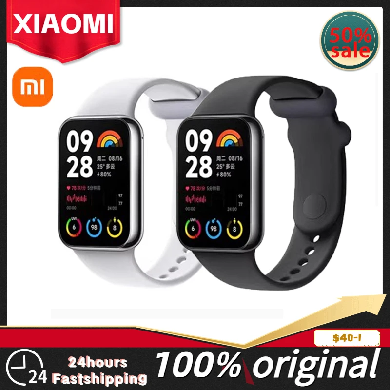 

Xiaomi Mi Band 8 Pro 1.74" AMOLED Display GPS 150+ Sports Mode Blood Oxygen Heart Rate Monitoring Bluetooth 5.3 Bracelet 8 Pro