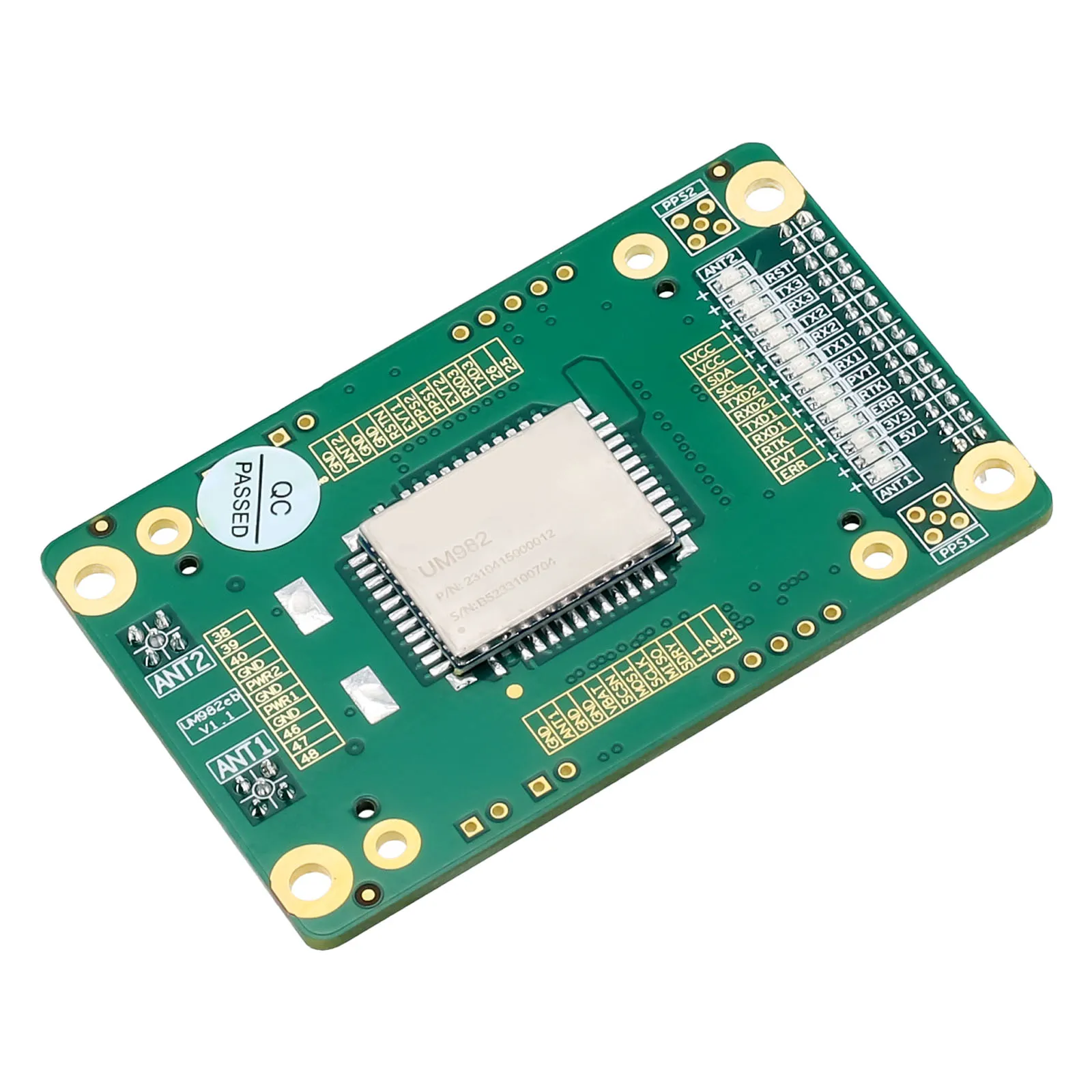 Extend Your Possibilities with External Odometer and Inertial Device Input GNSS RTK Board for Unicorecomm UM982
Extend Your Possibilities with External Odometer and Inertial Device Input GNSS RTK Board for Unicorecomm UM982