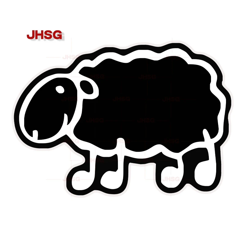 Funny Black Racha Sheep Car Sticker Sticker Car Decoration Waterproof Car Decoration Rear Window Bumper Laptop Decoration Decal
Funny Black Racha Sheep Car Sticker Sticker Car Decoration Waterproof Car Decoration Rear Window Bumper Laptop Decoration Decal