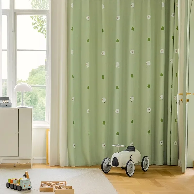 1PC Children's Room Curtains, Boys and Girls' Bedroom Shading 2023 New Children's Cartoon Cute Green Countryside Fresh
1PC Children's Room Curtains, Boys and Girls' Bedroom Shading 2023 New Children's Cartoon Cute Green Countryside Fresh
