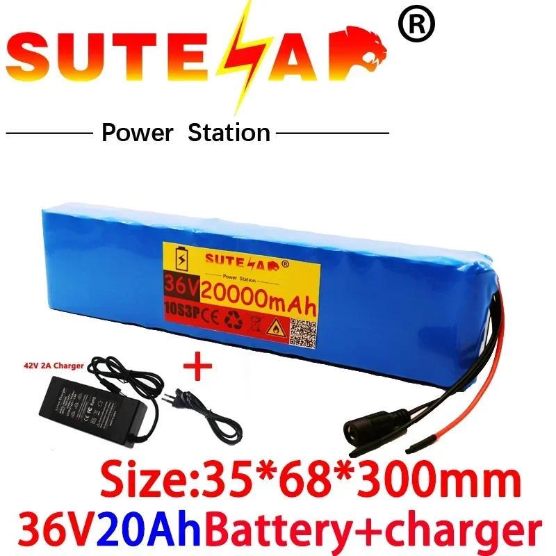 36V Battery 10S3P 20Ah 42V 18650 lithium ion battery pack For ebike electric car bicycle motor scooter with 20A BMS 500W
36V Battery 10S3P 20Ah 42V 18650 lithium ion battery pack For ebike electric car bicycle motor scooter with 20A BMS 500W