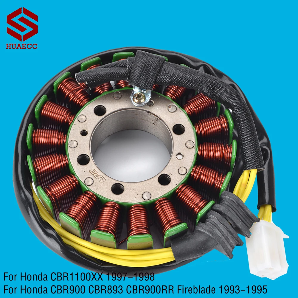 Катушка статора зажигания мотоцикла Подходит для Honda CBR1100XX CBR 1100XX 1100 XX Blackbird Black Bird 1999-2006 31120-MAT-E01 
Катушка статора зажигания мотоцикла Подходит для Honda CBR1100XX CBR 1100XX 1100 XX Blackbird Black Bird 1999-2006 31120-MAT-E01