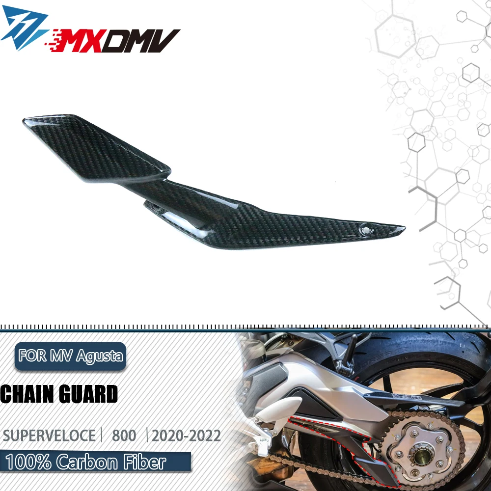 For MV Agusta Superveloce 800 2020 - 2022 Motorcycle Chain Cover Carbon Fiber Swing Arm Lower Unit Chain Decor Cowling
For MV Agusta Superveloce 800 2020 - 2022 Motorcycle Chain Cover Carbon Fiber Swing Arm Lower Unit Chain Decor Cowling