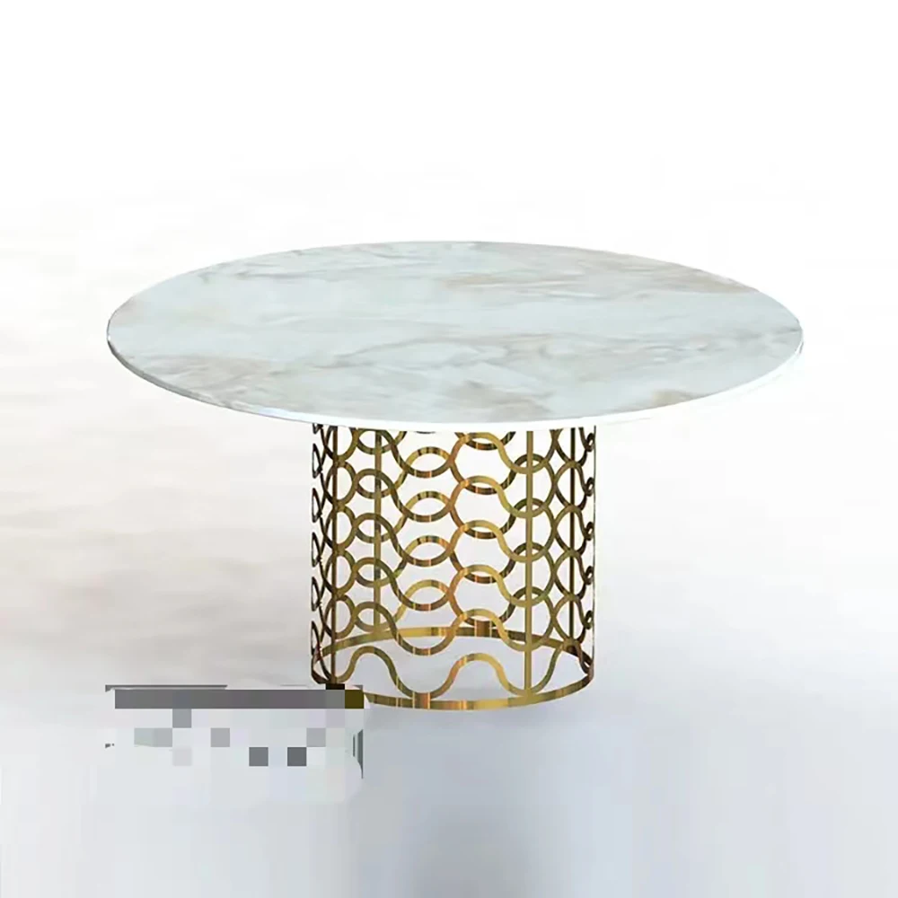 Luxury stainless steel gold metal base hotel furniture mdf top Wedding round table
Luxury stainless steel gold metal base hotel furniture mdf top Wedding round table
