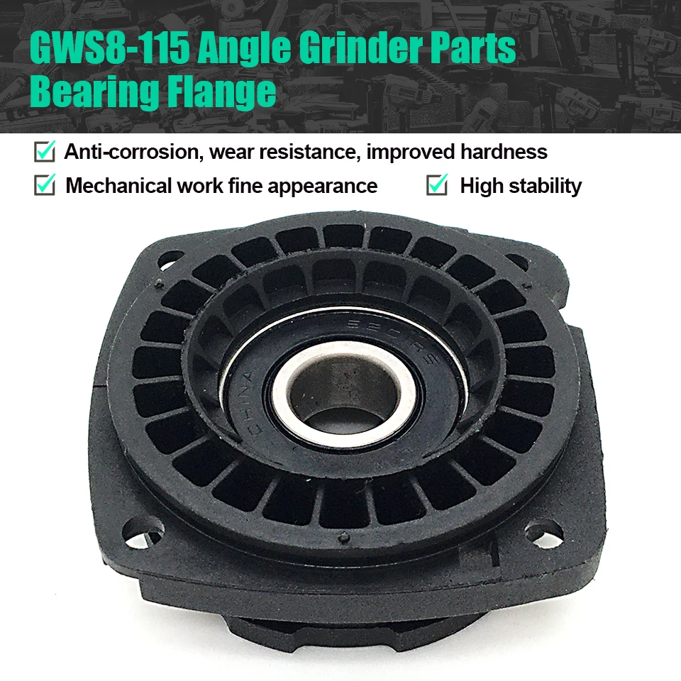 Подшипниковый фланец черный для угловой шлифовальной машины Bosch GWS1000 1400 GWS8-115 8-125 9-125 10-125 11-125 12-125 15-125 14-125
Подшипниковый фланец черный для угловой шлифовальной машины Bosch GWS1000 1400 GWS8-115 8-125 9-125 10-125 11-125 12-125 15-125 14-125