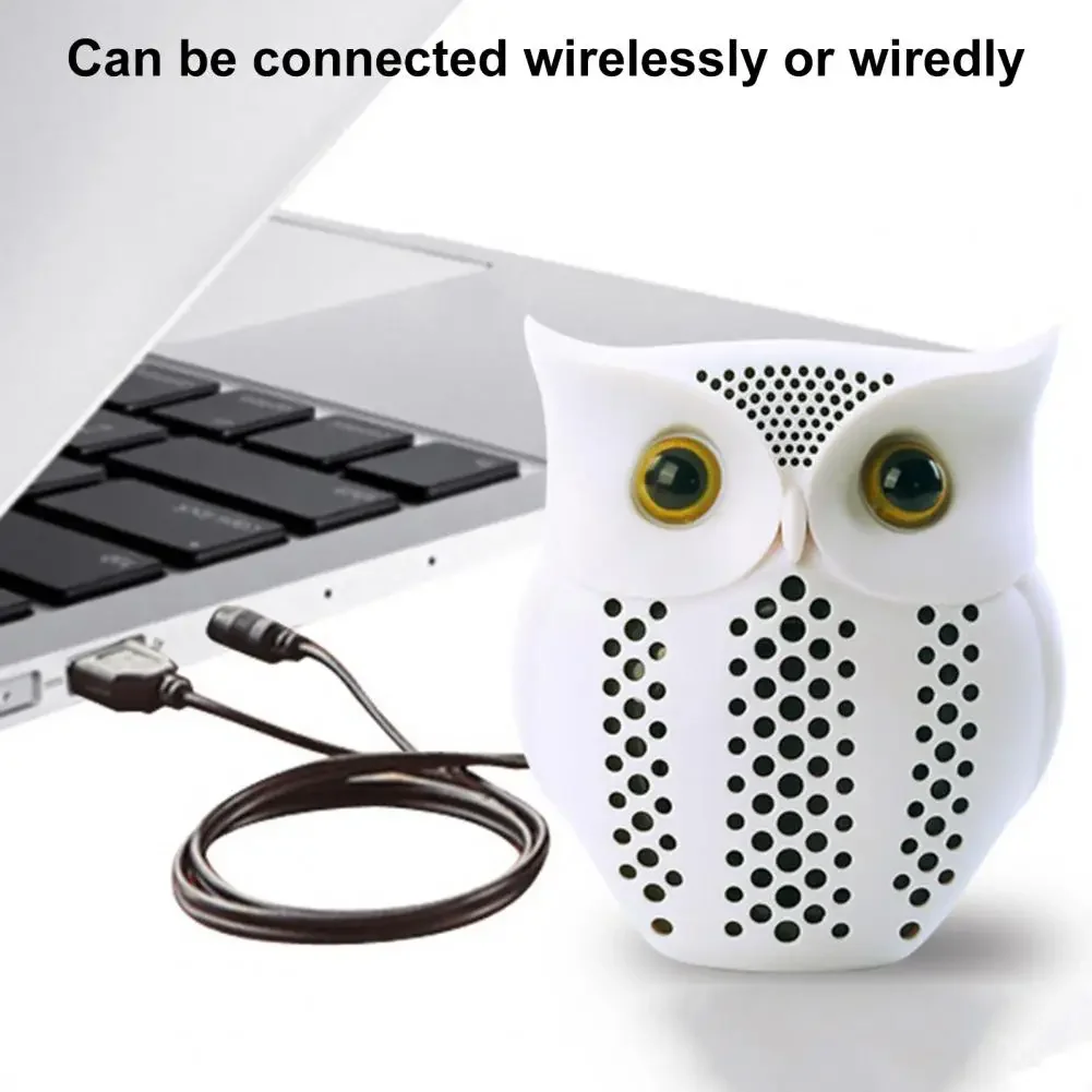 

Owl Shape 5.0 Wireless Bass Subwoofer Music Player Loudspeaker Bluetooth Speakers Portable Mini Bluetooth Speakers Bluetooth