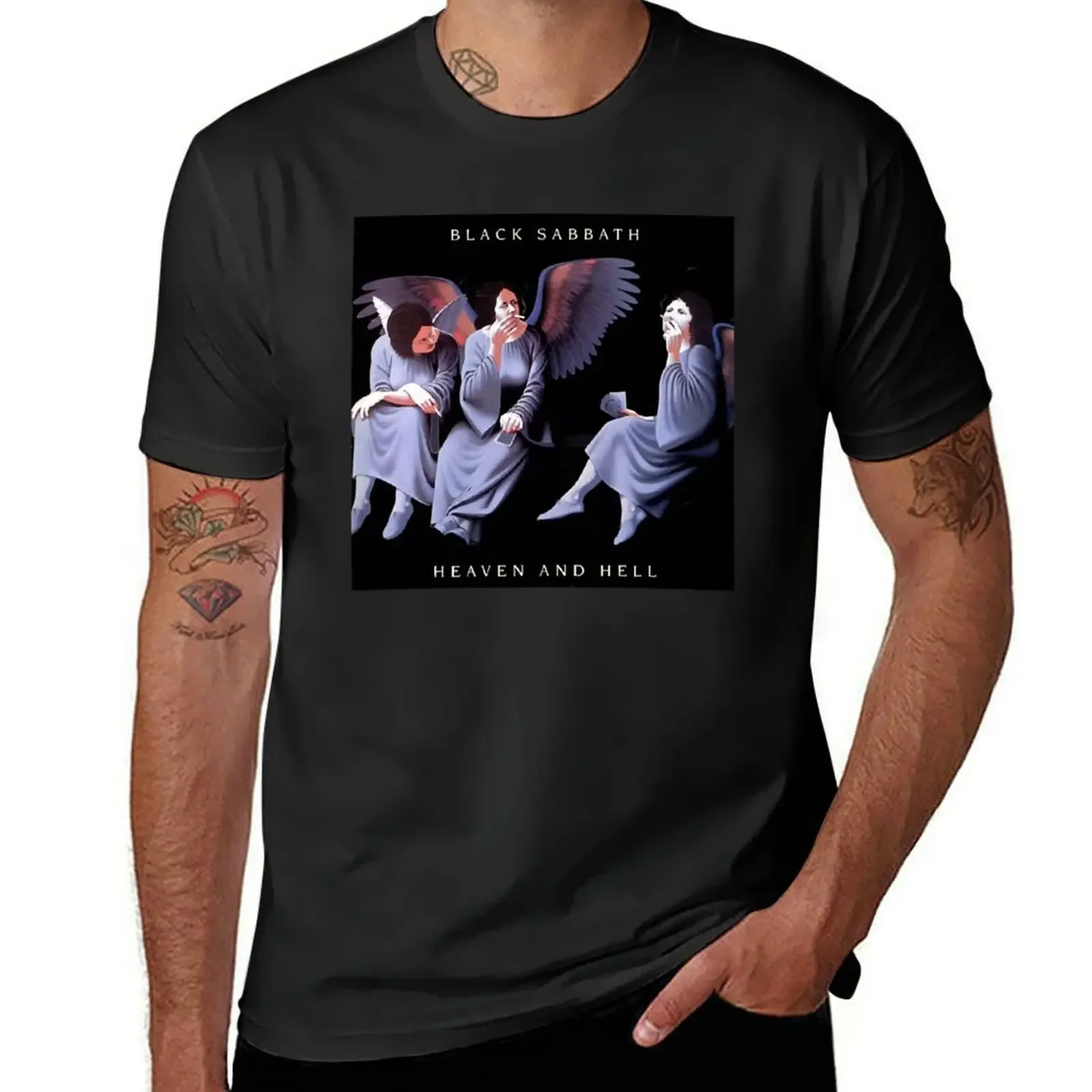 HEAVEN AND HELL T-shirt customs design your own anime clothes kawaii clothes t shirts men
HEAVEN AND HELL T-shirt customs design your own anime clothes kawaii clothes t shirts men