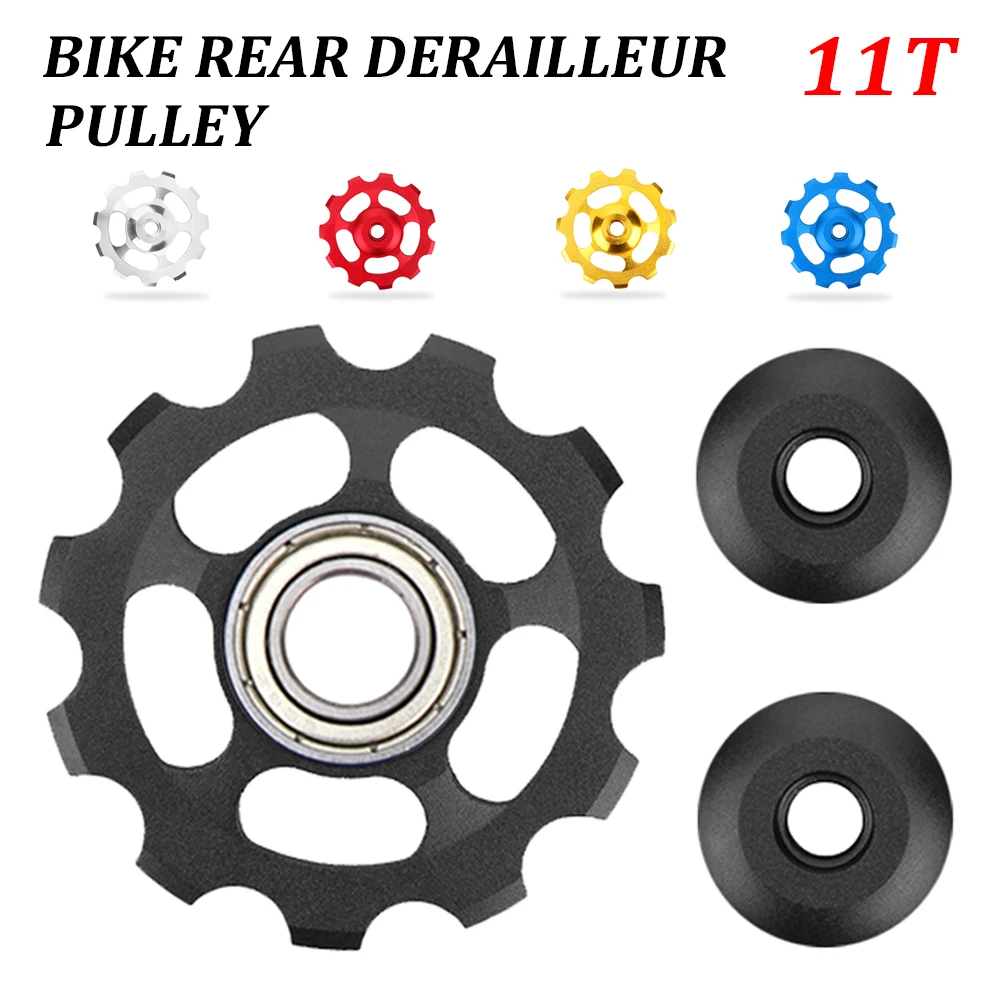 1PC 11T Aluminum Alloy MTB Bike Bicycle Rear Derailleur Pulley Jockey Road Bike Guide Roller Tensioner Part Cycling Accessories
1PC 11T Aluminum Alloy MTB Bike Bicycle Rear Derailleur Pulley Jockey Road Bike Guide Roller Tensioner Part Cycling Accessories