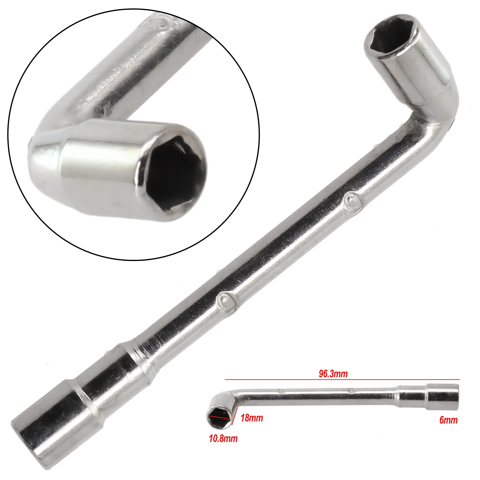 L-shaped Socke Wrench Hand Tool Hexagonal Maintenance Nozzles Nut Parts Repairing Screw Sleeve 6/7mm 97mm Fasten
L-shaped Socke Wrench Hand Tool Hexagonal Maintenance Nozzles Nut Parts Repairing Screw Sleeve 6/7mm 97mm Fasten