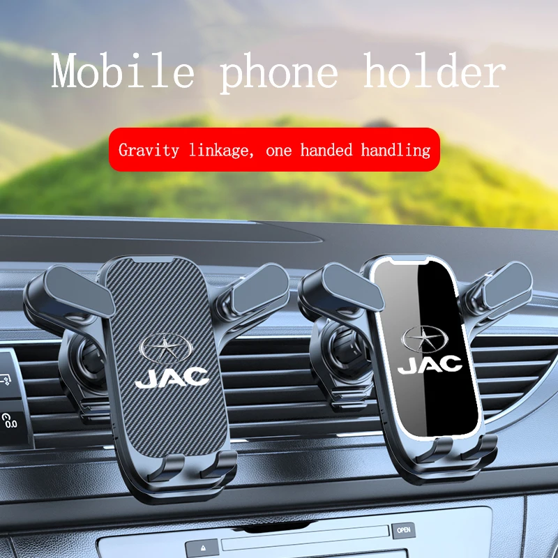 

Gravity Phone Holder Car Phone Universal Holder With 360 ° Rotation For Jac J2 J3 J4 J5 J6 SEI2 SEI 3 SEI7 Internal Accessories
