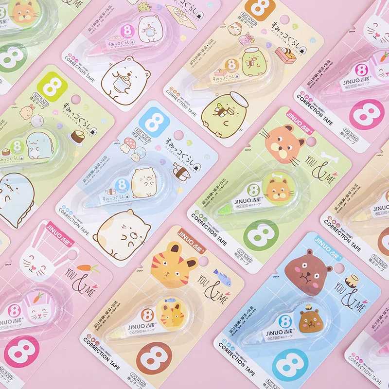 Stationery correction belt cartoon animal series simple cute small fresh correction belt stationery school supplies
Stationery correction belt cartoon animal series simple cute small fresh correction belt stationery school supplies
