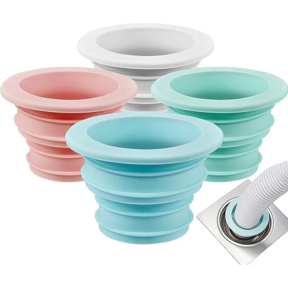 Kitchen Washing Machine Insect Proof Pipe Connector Sewer Pipe Seal Ring Sealing Cover Anti-odor Floor Drain Plug
Kitchen Washing Machine Insect Proof Pipe Connector Sewer Pipe Seal Ring Sealing Cover Anti-odor Floor Drain Plug