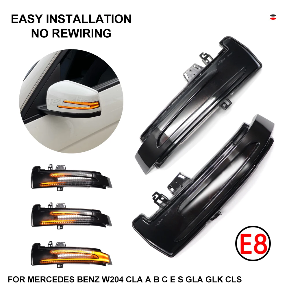 Боковые зеркальные фонари для Мерседес-Benz W204 CLA A B C E S GLA GLK CLS Class W176 W212 W218
Боковые зеркальные фонари для Мерседес-Benz W204 CLA A B C E S GLA GLK CLS Class W176 W212 W218
