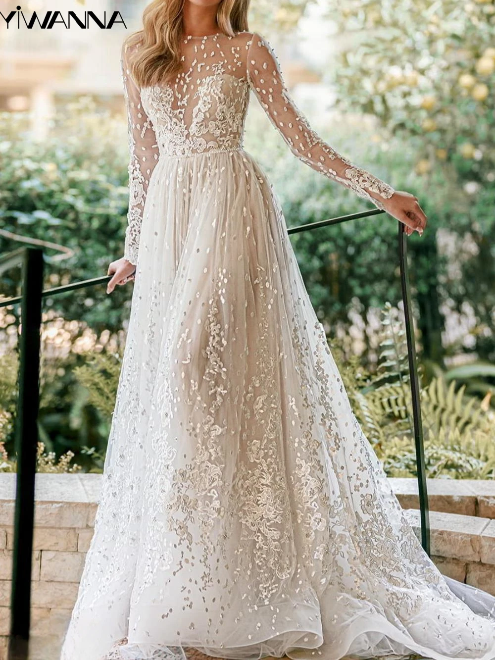 Modest Long Sleeve Wedding Dress Classic Lace Appliques Bride Robe 2024 Elegant A-line Long Bridal Gown Robe De Mariée
Modest Long Sleeve Wedding Dress Classic Lace Appliques Bride Robe 2024 Elegant A-line Long Bridal Gown Robe De Mariée