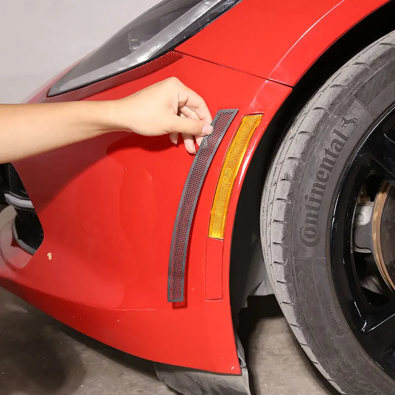 For Chevrolet Corvette C7 2014-2019 Stainless Steel Black Car Wheel Eyebrow Reflective Cover Trim Sticker Auto Accessories
For Chevrolet Corvette C7 2014-2019 Stainless Steel Black Car Wheel Eyebrow Reflective Cover Trim Sticker Auto Accessories