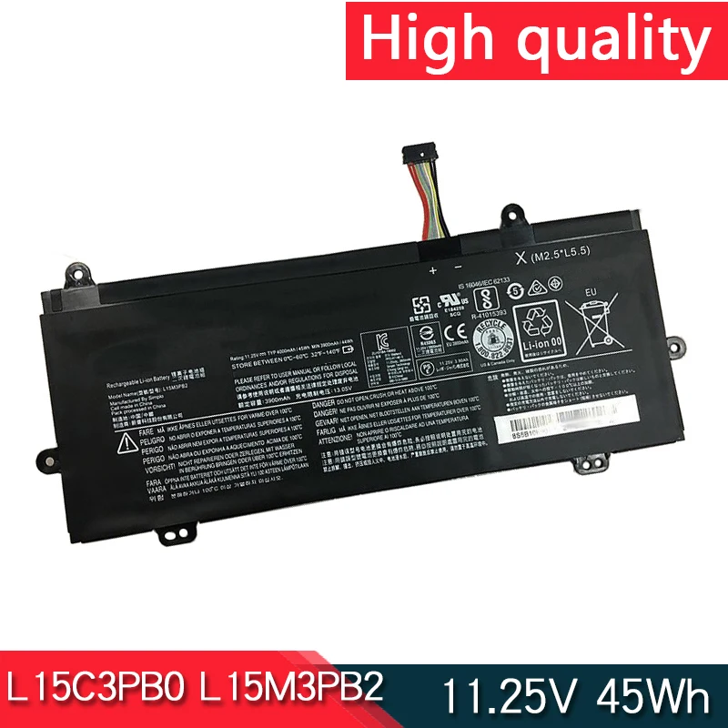 Новый аккумулятор L15C3PB0 L15M3PB2 11,25 в 45 Втч для ноутбука Lenovo Winbook N22 N23 5B10K90780 5B10K90783
Новый аккумулятор L15C3PB0 L15M3PB2 11,25 в 45 Втч для ноутбука Lenovo Winbook N22 N23 5B10K90780 5B10K90783