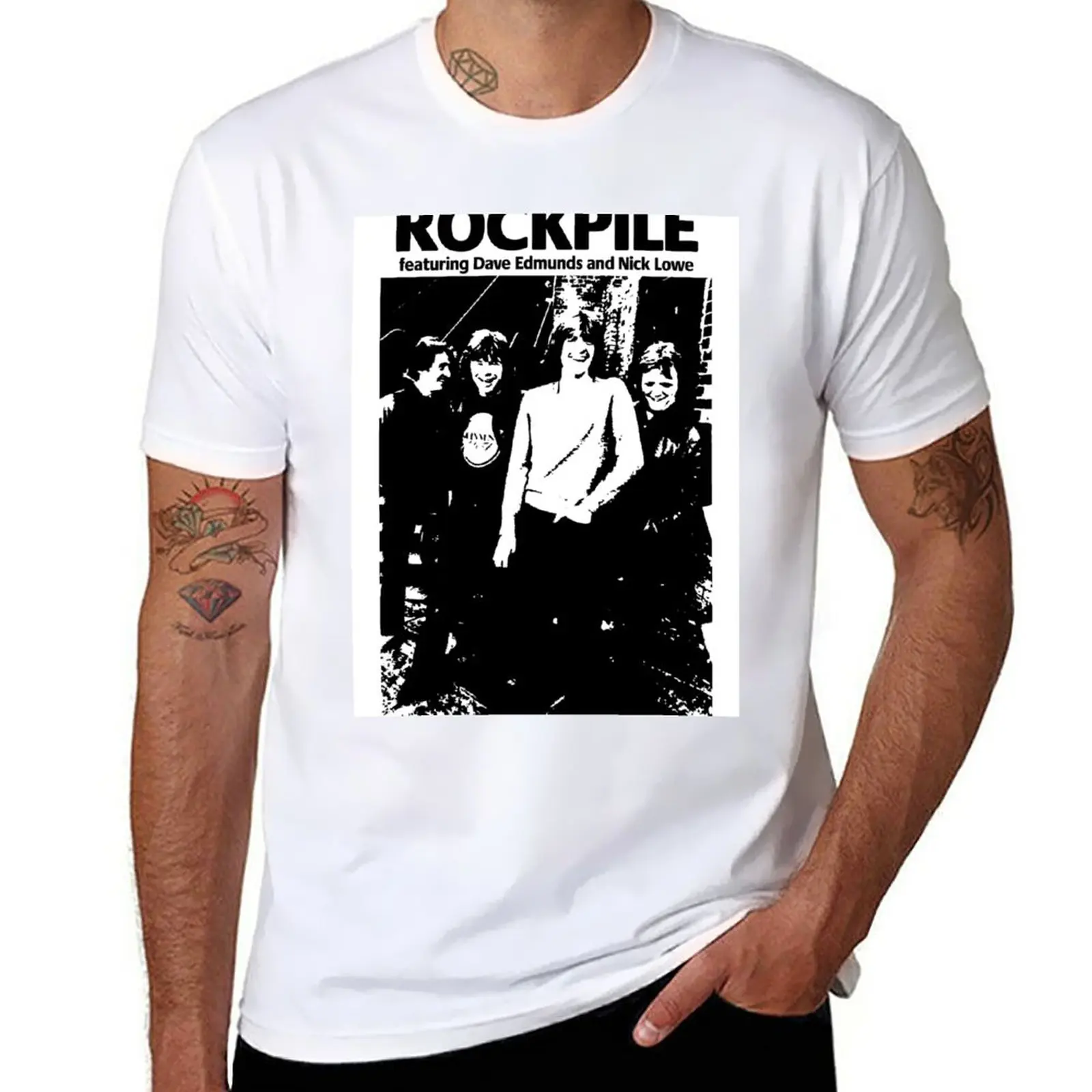 New ROCKPILE NICK LOWE DAVE EDMUNDS PUBROCK PUB ROCK SUPER COOL T-Shirt graphics t shirt T-shirt short sweat shirt Men's t-shirt
New ROCKPILE NICK LOWE DAVE EDMUNDS PUBROCK PUB ROCK SUPER COOL T-Shirt graphics t shirt T-shirt short sweat shirt Men's t-shirt