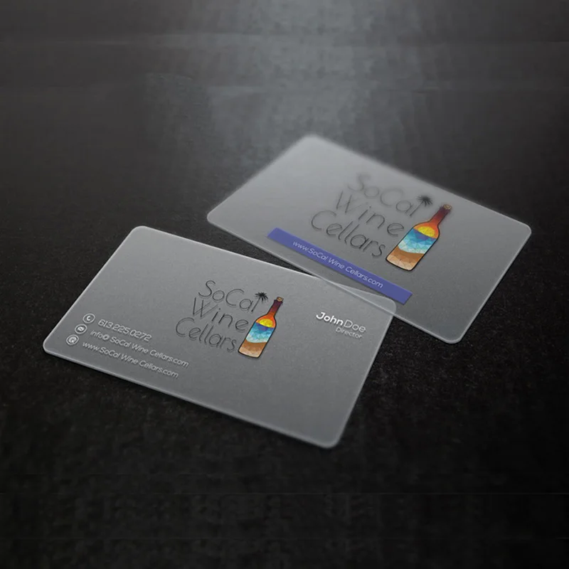 Custom Transparent PVC Business Cards Customize Waterproof Thank You Card Print One Side Round Cornor Office Supplies Plastic
Custom Transparent PVC Business Cards Customize Waterproof Thank You Card Print One Side Round Cornor Office Supplies Plastic