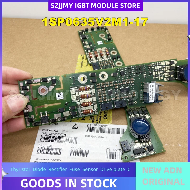 1SP0635V2M1 1SP0635V2M1-33 1SP0635V2M0ENG 1SP0335V2M1-65 новая оригинальная плата привода модуля в наличии
1SP0635V2M1 1SP0635V2M1-33 1SP0635V2M0ENG 1SP0335V2M1-65 новая оригинальная плата привода модуля в наличии