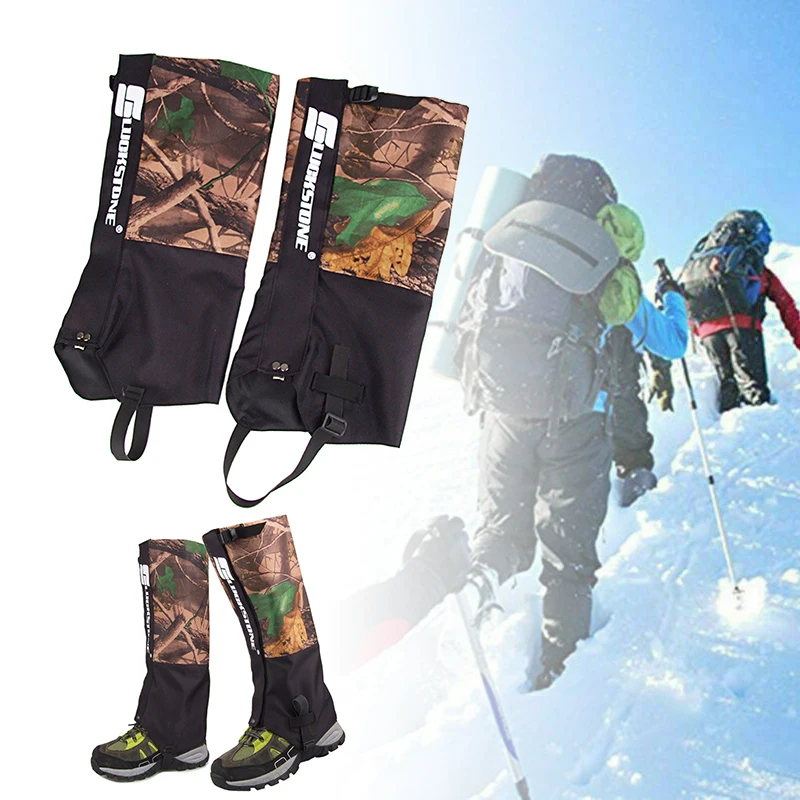 Hiking Leg Gaiters Waterproof Wear-risistant Outdoor Hunting Climbing Skiing Outdoor Anti Snake Insect Bites Foot Cover
Hiking Leg Gaiters Waterproof Wear-risistant Outdoor Hunting Climbing Skiing Outdoor Anti Snake Insect Bites Foot Cover