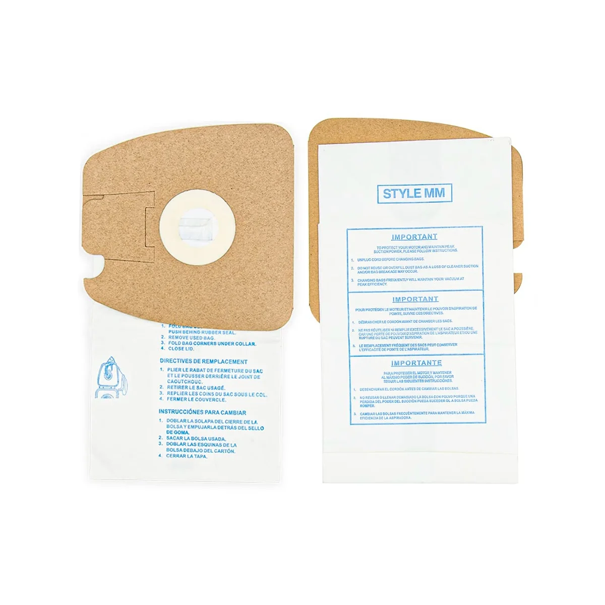 Replacement Parts Dust Bag Compatible for Eureka MM 3670 3680 Vacuum Cleaner Accessories Replaces Part 60295C
Replacement Parts Dust Bag Compatible for Eureka MM 3670 3680 Vacuum Cleaner Accessories Replaces Part 60295C