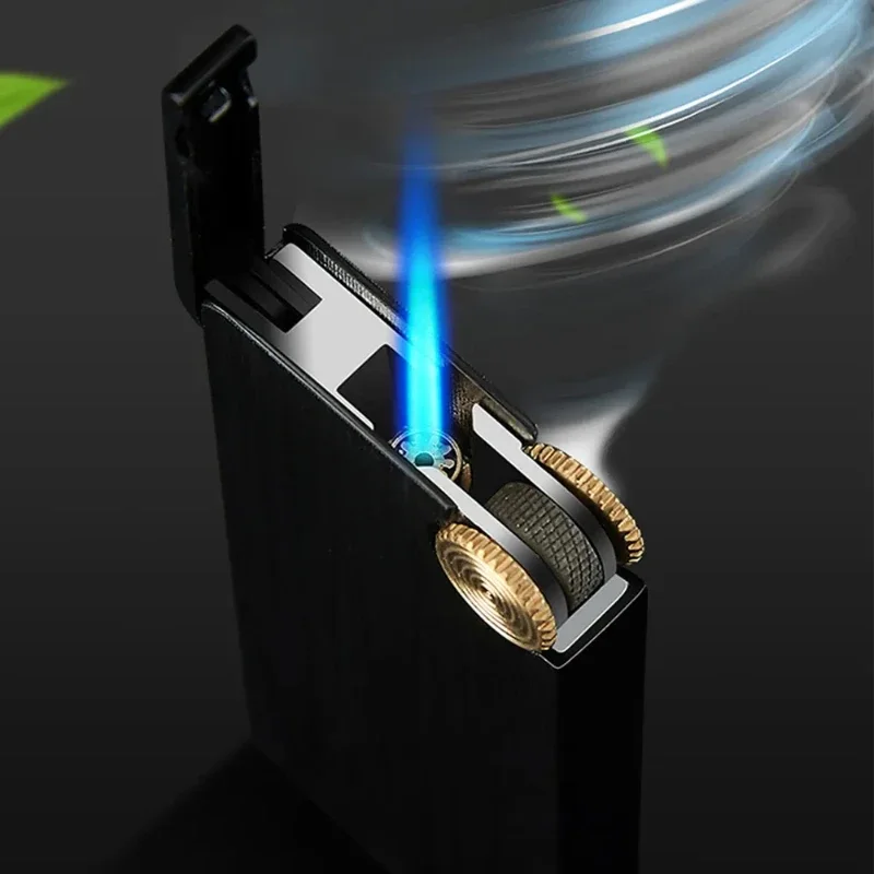 Portable Windproof Jet Turbine Flashlight Lighter, Ultra-thin Metal Butane Grinding Wheel, Flint Lighter, Men's Gift
Portable Windproof Jet Turbine Flashlight Lighter, Ultra-thin Metal Butane Grinding Wheel, Flint Lighter, Men's Gift